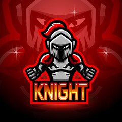 Wall Mural - Knight esport logo mascot design