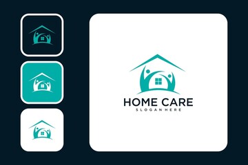 Wall Mural - Home care logo design