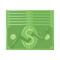 Sticker - dollar money profit