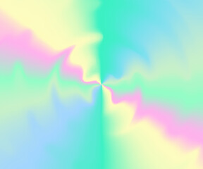 Poster - 90s retro texture. Holographic gradient background. Vector