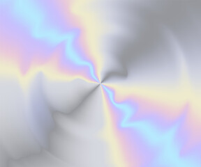 Poster - 90s retro texture. Holographic gradient background. Vector