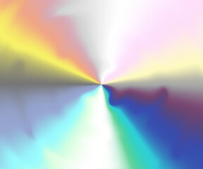 Poster - 90s retro texture. Holographic gradient background. Vector
