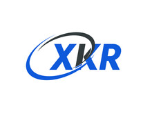 XKR Letter Creative Modern Elegant Swoosh Logo Design