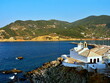 Greece-view of the port in Skopelos