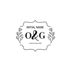 OG Beautiful elegant logos or wedding monograms collection	
