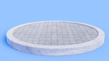 Poster - concept display scene stage platform showcase, product, sale, banner, presentation, cosmetic. 3D render