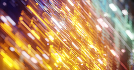 Aufkleber - Abstract futuristic circuit board, Electronic motherboard. Hi-tech data processing concept, futuristic digital innovation technology background. Concept of data in cyberspace. 