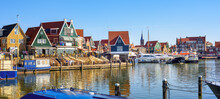 Volendam Town On Markermeer Lake, Netherlands