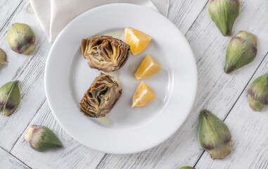 Poster - Baked Artichoke