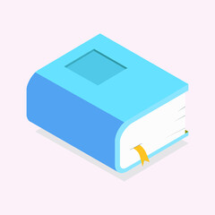 Sticker - Isometric book