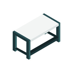 Sticker - Isometric table