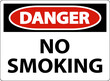 © Seetwo - Danger No Smoking Symbol Sign On White Background