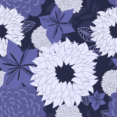 Poster - Seamless Floral Pattern