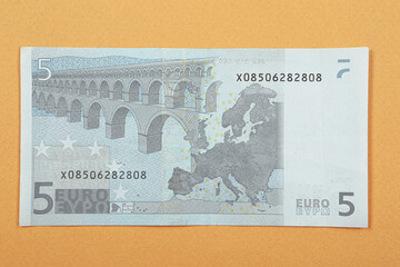 Wall Mural - European currency money, euro banknotes