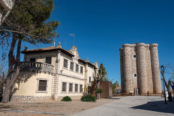 Homage tower of the castle of Villarejo de Salvanés