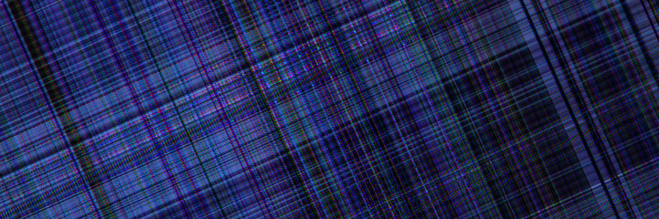 Aufkleber - dark abstract digital background: damaged screen matrix with interference of monitor and camera matrices