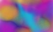 © kalanustudios.com - Blurred Abstract Holographic gradient blended rainbow colors with  enhanced half tone, digital soft noise and grain textures for trending Lo-Fi background pattern