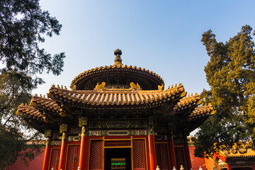 Wall Mural - Amazing view of the Forbidden City of Beijing, China