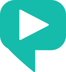 button video player icon sign design