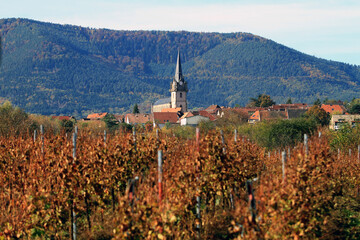 Sticker - Alsace, Mont Sainte Odile