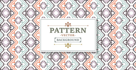 Poster - Vector seamless geometric pattern texture