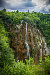 Wall Mural - Plitvice National Park in Croatia, Europe. Beauty of nature concept background.