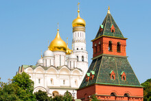 Archangel Cathedral In Moscow, Russia