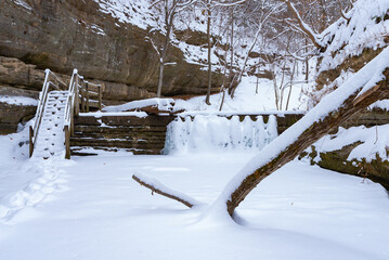 Wall Mural - Hiking trail.