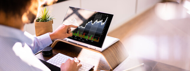 Poster - African American Trading Stock Market Exchange