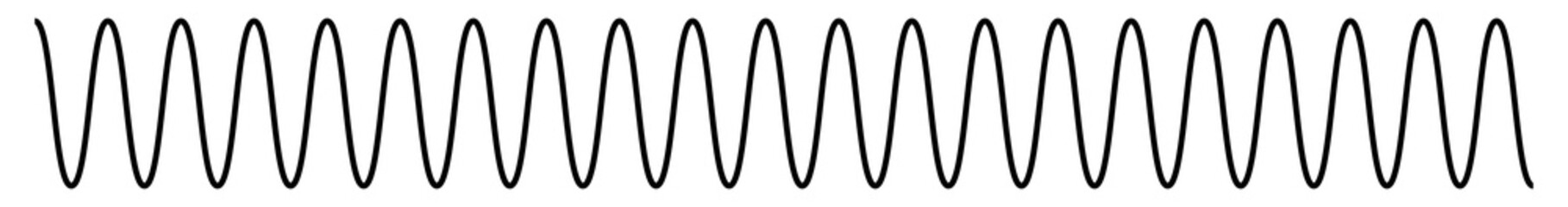 Poster - Wavy, waving, zigzag crisscross line, stripe element