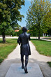 Statue von Joseph Haydn im Schlosspark Esterházy (Fertőd)
