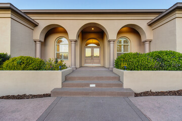 Wall Mural - entrance to the house