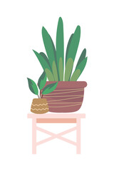 Sticker - houseplants nature decoration