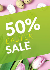 Poster - Easter sale 50%