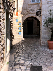 Wall Mural - street in the town