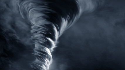 View of a large tornado