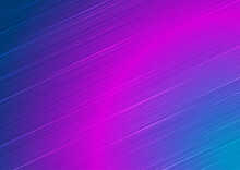 Blue Purple Geometric Lines Abstract Glowing Futuristic Background. Vector Art Design
