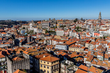 Sticker - Vue sur Porto depuis la Cathédrale de Porto