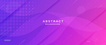 Abstract Pink And Violet Modern Background Gradient Color.	
