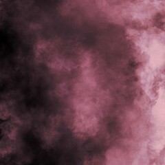 Wall Mural - Smoke with black background