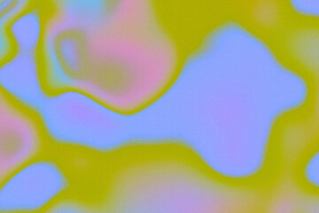Wall Mural - grainy gradient bright holographic background, abstract soft textures