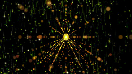 Canvas Print - futuristic new solar system in outer space. satellite imagery. 3d. 4k. isolated black background.