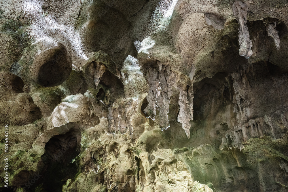 Three eyes cave in Santo Domingo, los Tres Ojos national park ...