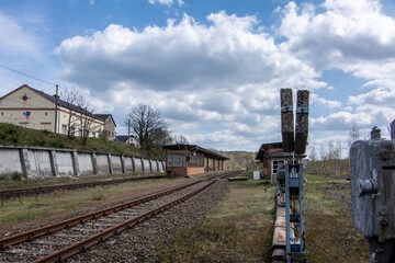 Wall Mural - Lost Place Eisenbahn