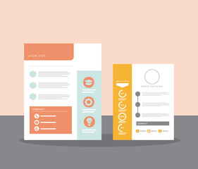 curriculum vitae pair templates