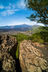 Wall Mural - Mount Etna Volcano, Sicily, UNESCO World Heritage Site, Italy, Europe