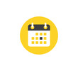 © Jane Kelly - Calendar icon. Vector icon. Flat design