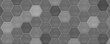 © alex83m - Dark gray hexagon ceramic tiles. Modern seamless pattern, gray colored hexagon ceramic tiles.