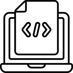 programming outline icon