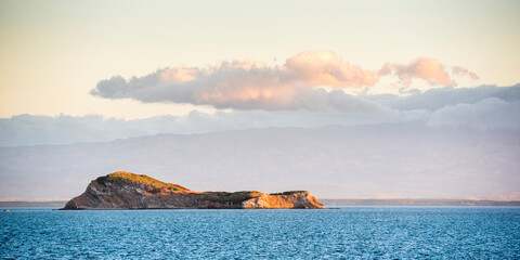 Wall Mural - Gulf of Nicoya at sunrise, near Punta Arenas, Costa Rica, Central America